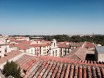View across rooftops from Aubergue
