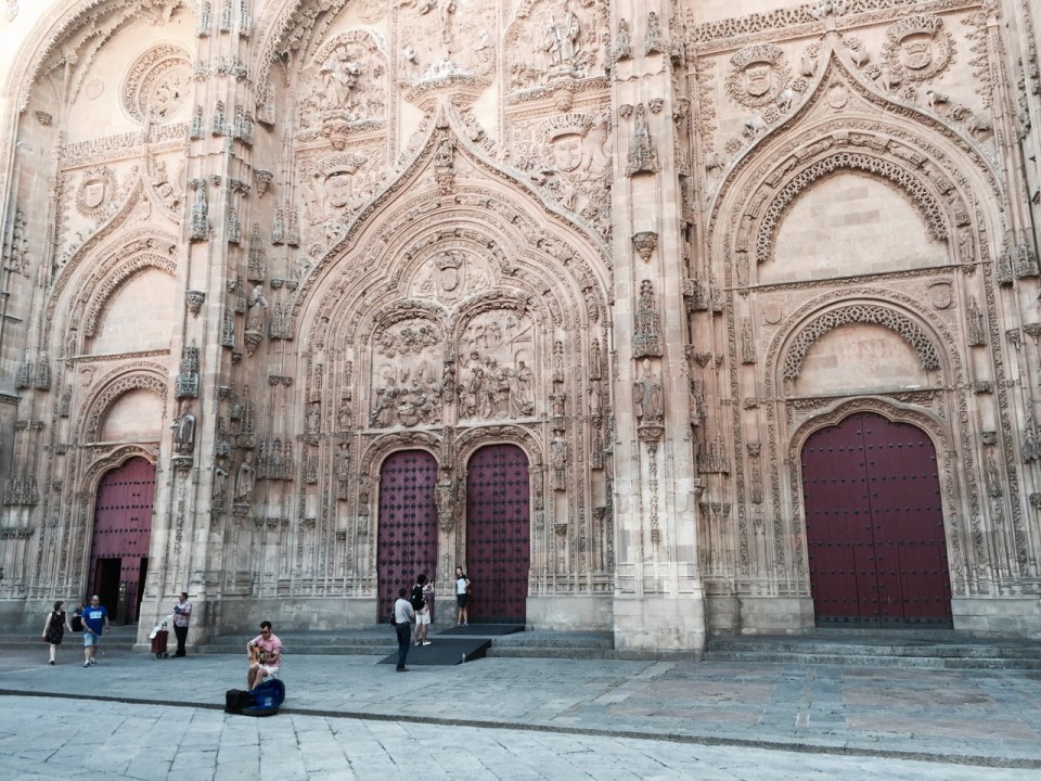 Salamanca Cathedral 1 - excellent Spanish guitarist