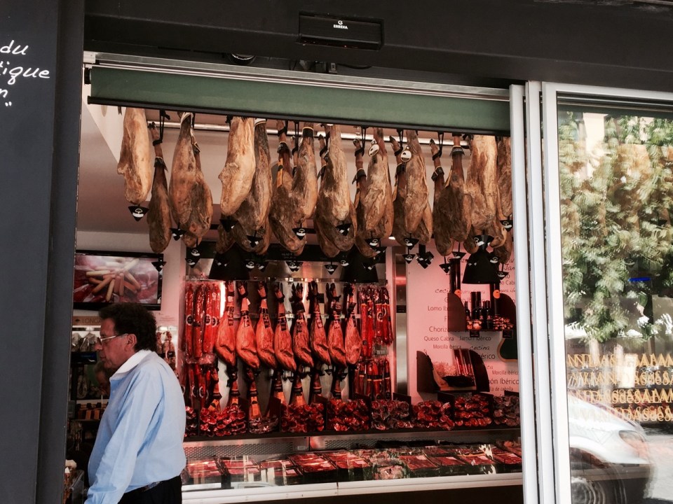 Shop selling bits of pig 2