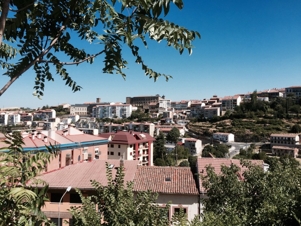 Bejar - sizeable town high in the mountains