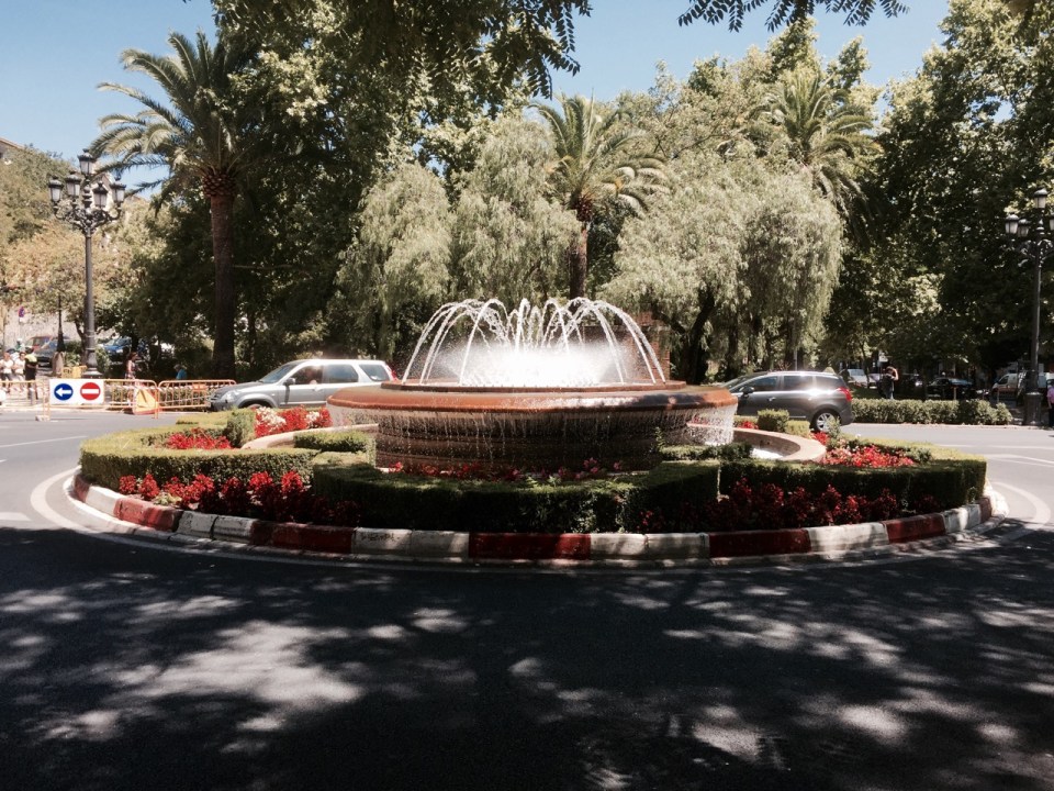 Fountain in Caceres