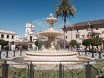 Plaza fountain, Merida
