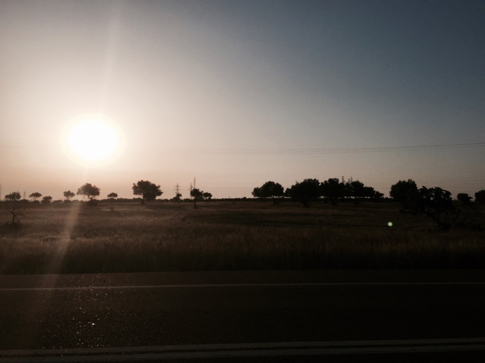 Sun starting to exert its influence