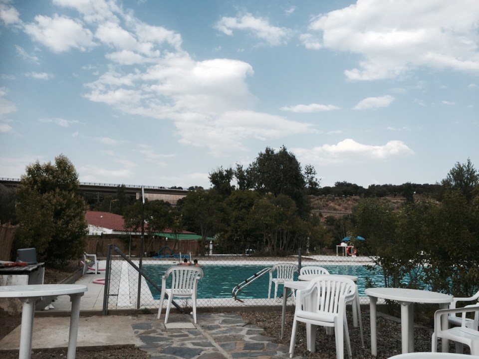 Tentudia camping swimming pool