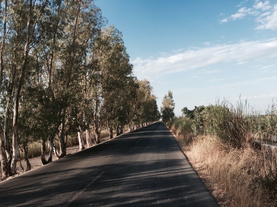 Off the NIV and on to roads through marsh and farmland