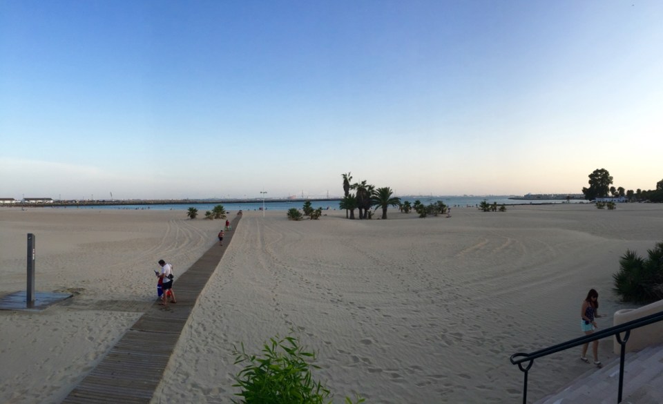 Beach in El Puerto de Santa Maria