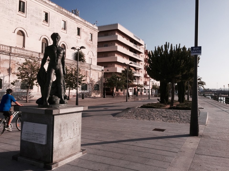 Waterside statue, El Puerto de Santa Maria