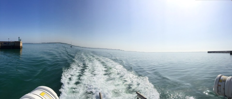 Panorama horizon distortion