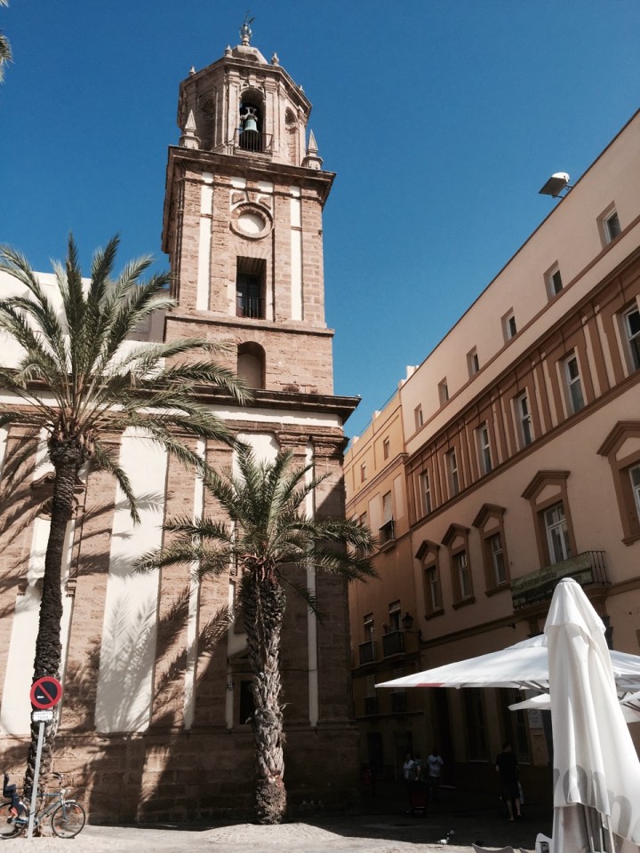 Cathedral plaza, Cadiz