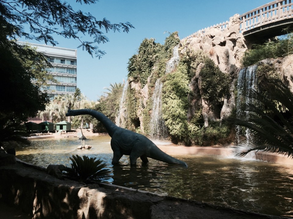 Parque Genovés dinosaurs
