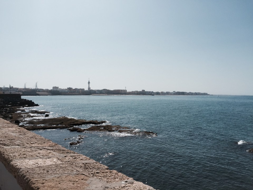 Southern Cadiz waterfront