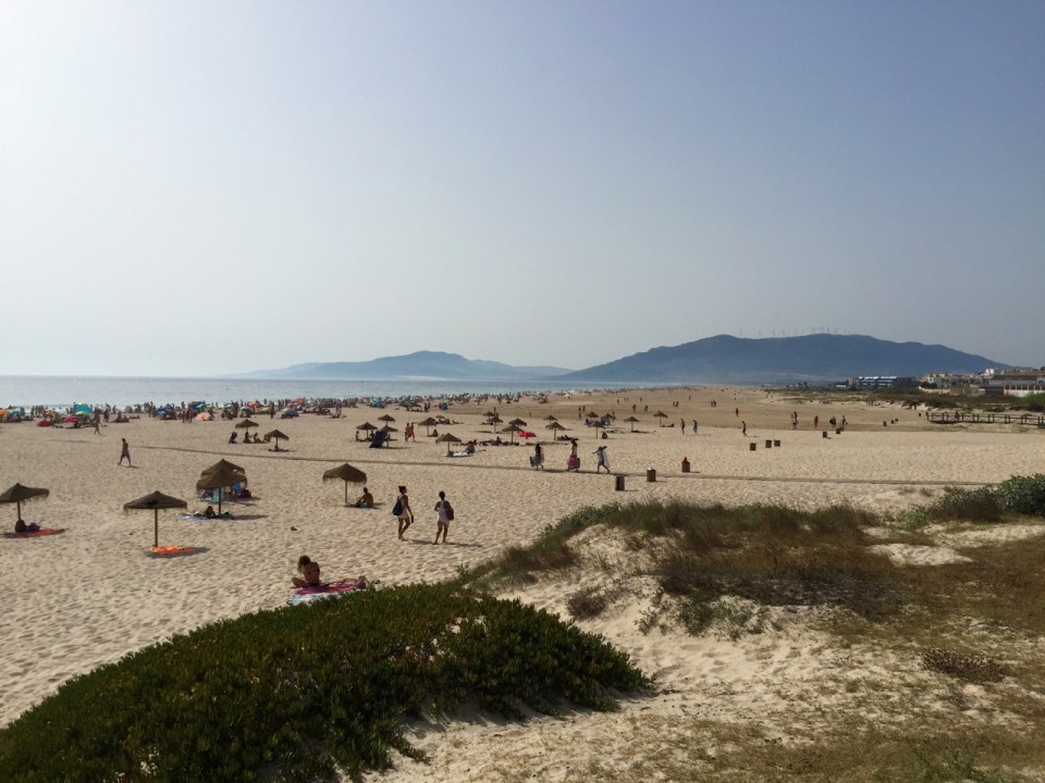 Main beach in Tarifa