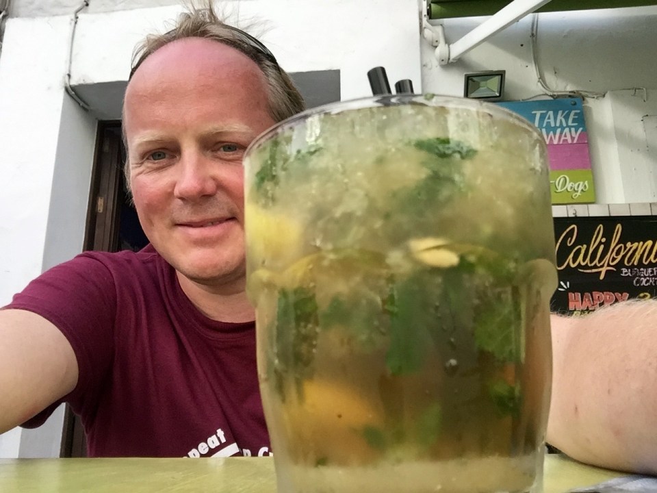 Mojito at last, very good it was too