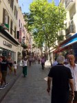 Main shopping street in Gibraltar