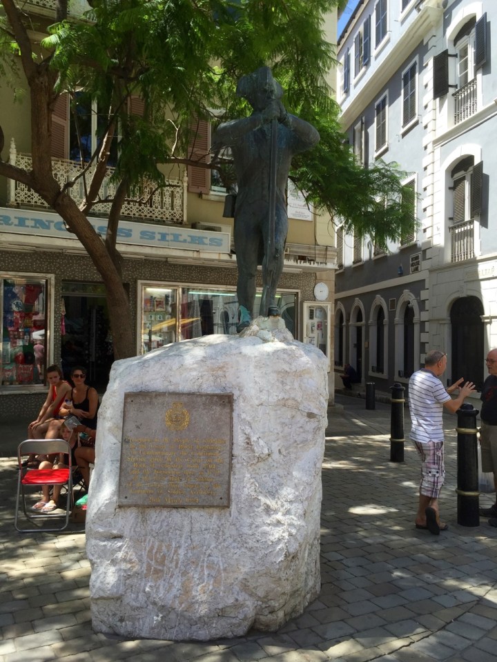 Statue commemorating Royal Engineers