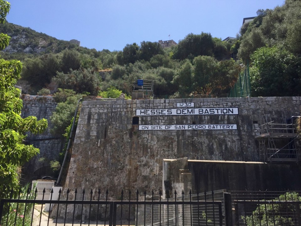 One of the bastions in the old city wall