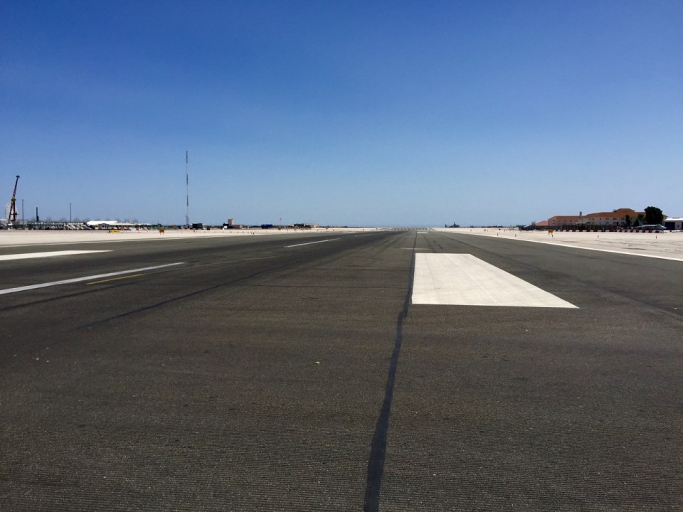 Gibraltar runway
