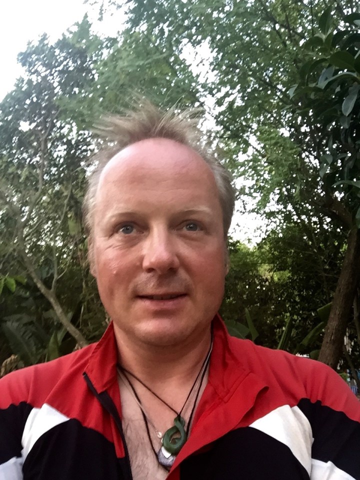 Morning at Camping Parque Tropical - already hot