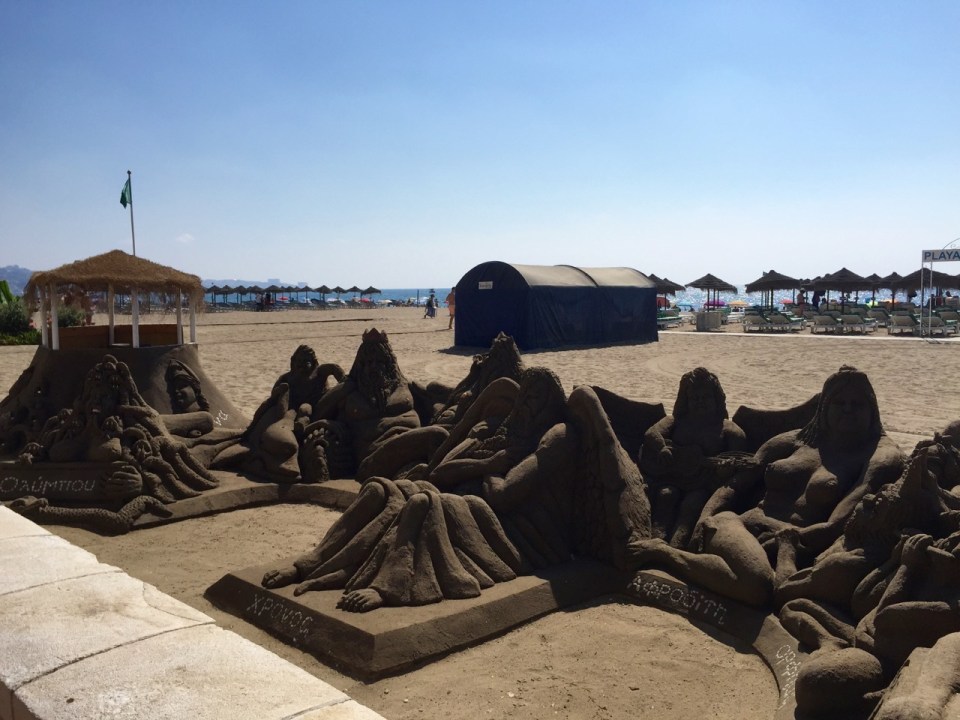 Sand sculptures 1, Fuengirola