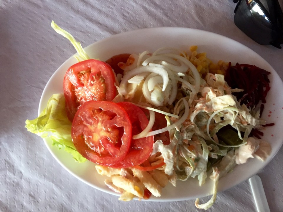 All you can eat salad bar, brilliant!