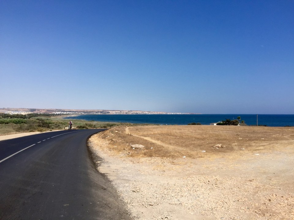 Landscape flattens out finally in Guardias Viejas