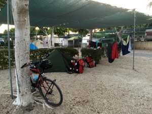 Campsite in Roquetas
