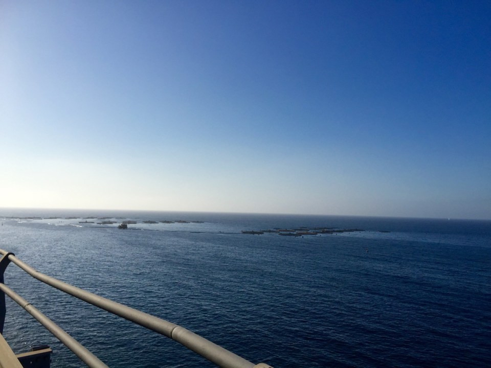 Sea of Almeria - fish farms?