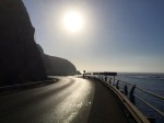 Following the coast road