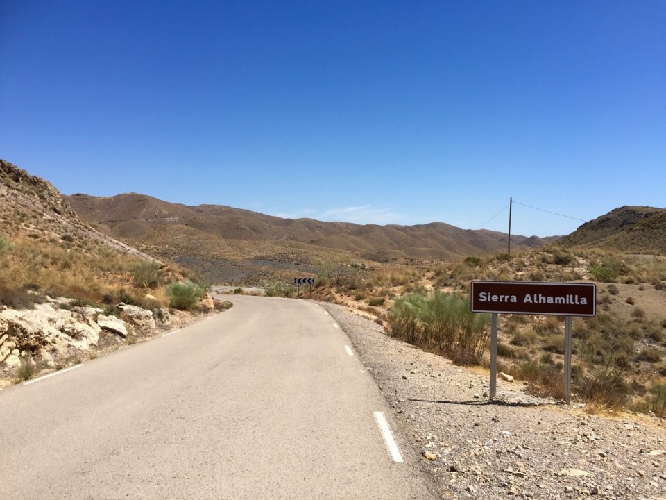 Sierra Alhamilla - not the top