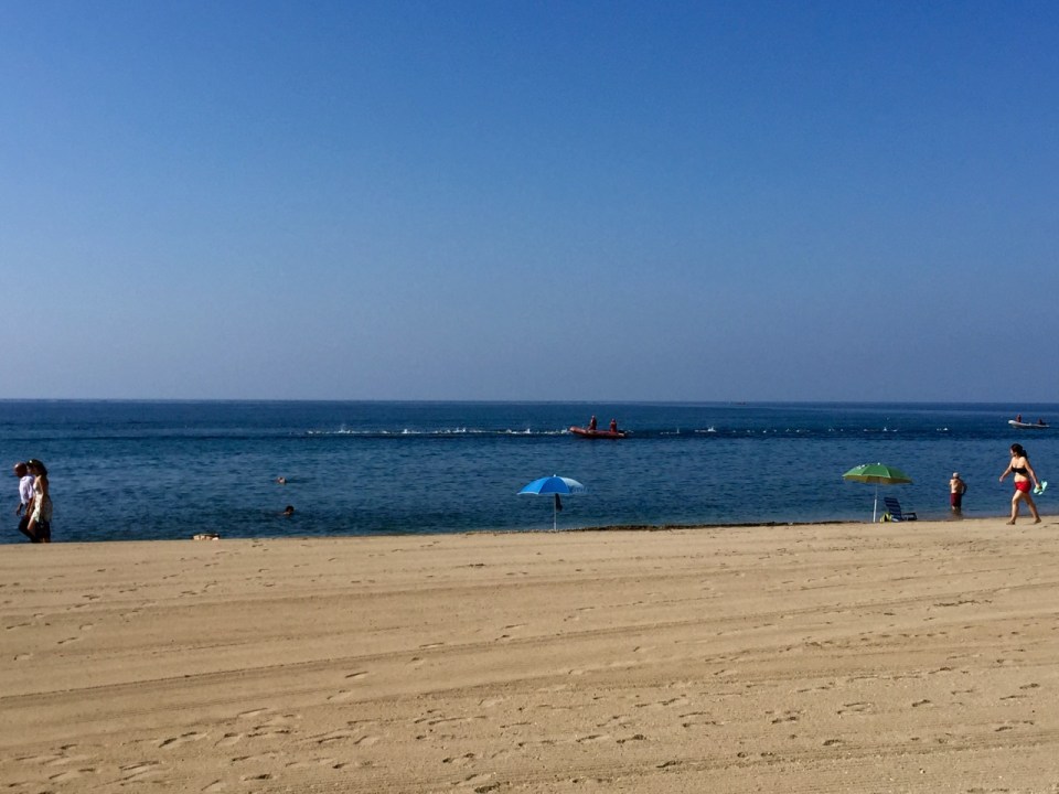 Frantic swimming race, Águilas