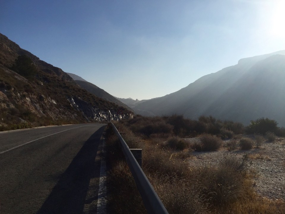 Road over the top goes up to 1,000 feet