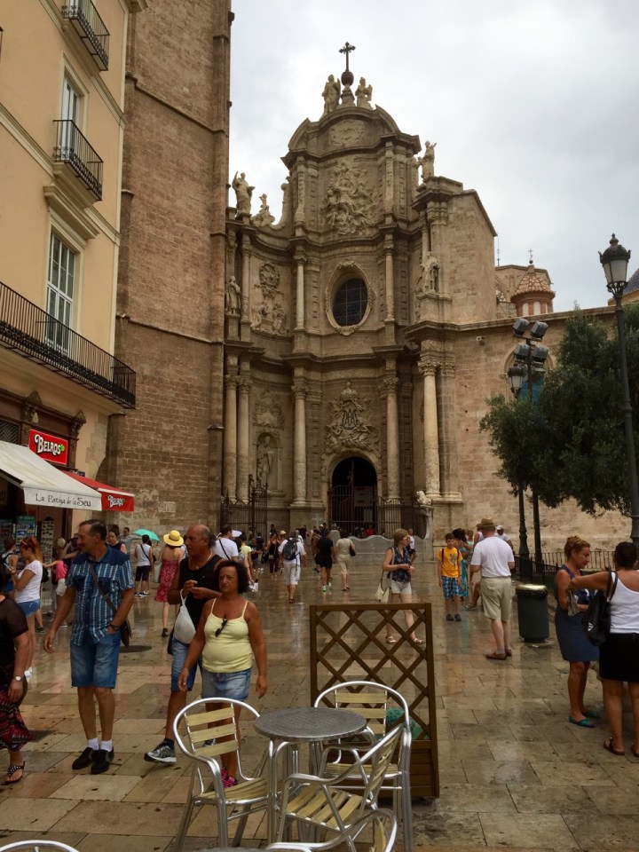 Valencia in the rain