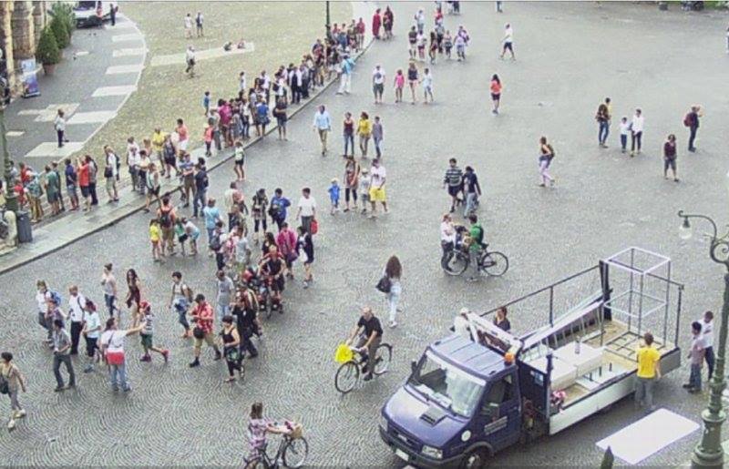 Me in Verona - you have to look quite carefully as in a crowd