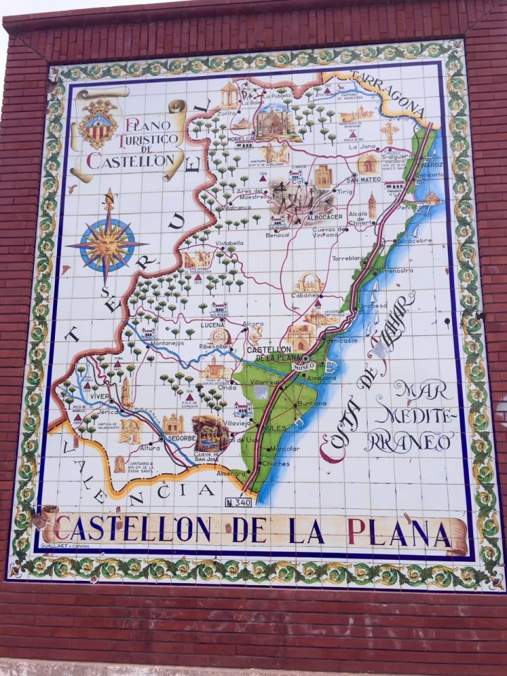 The tourist area of Castillon de la Plana