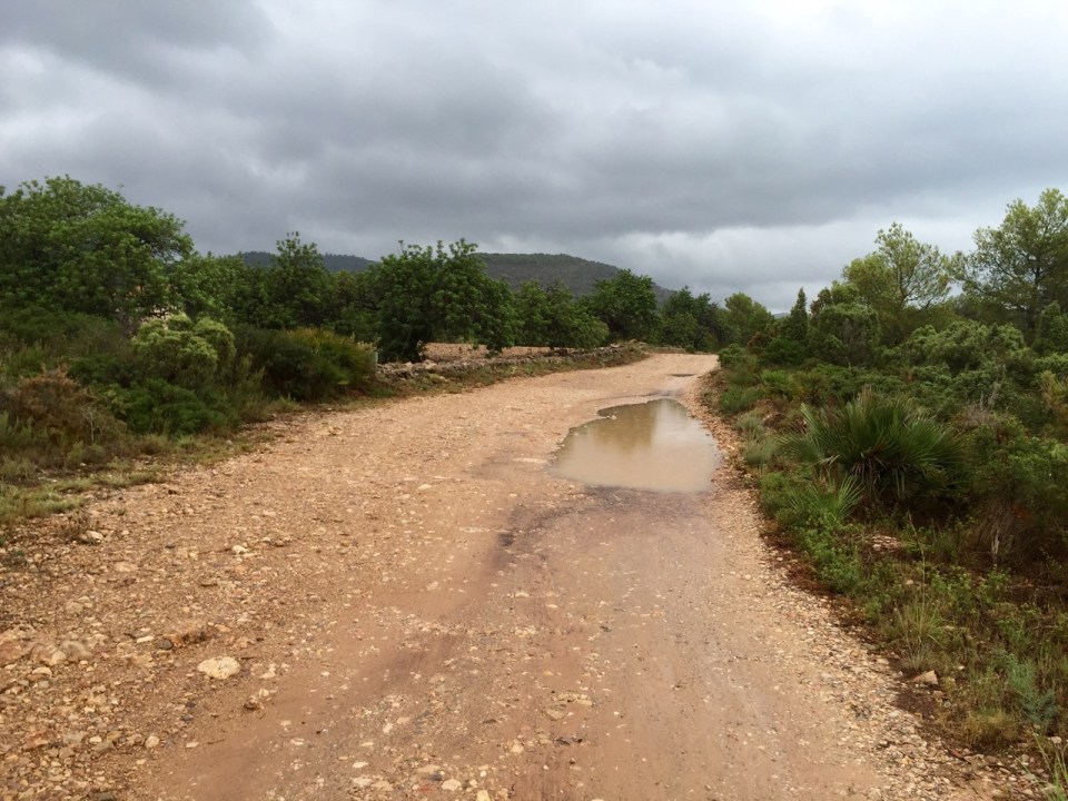 Bumpy trail in Parque Natural Sierra De Irta