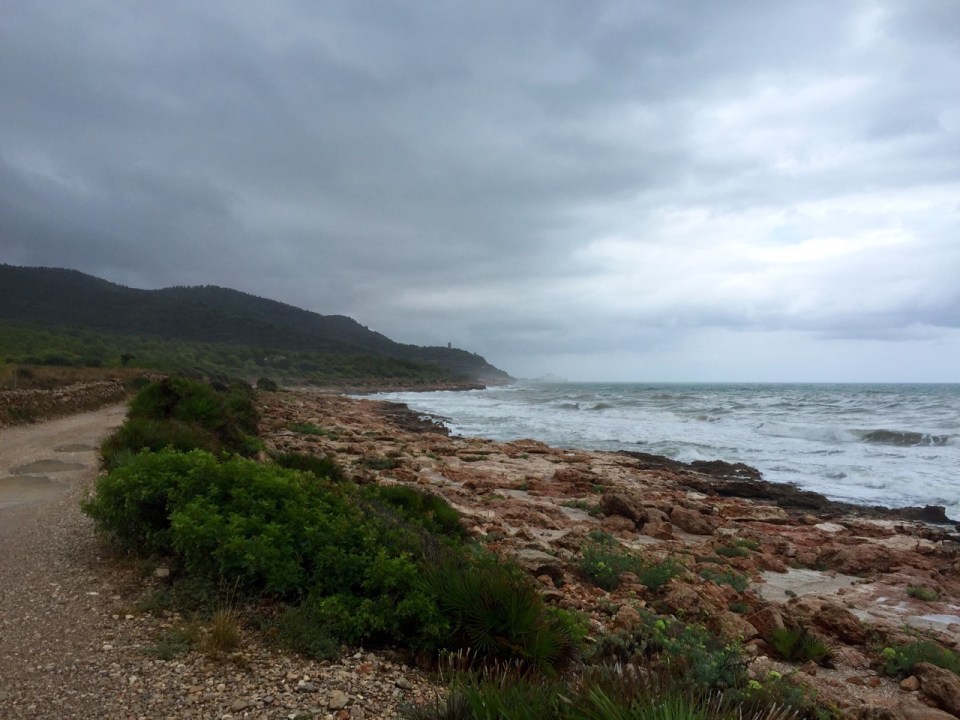 The trail to Peniscola