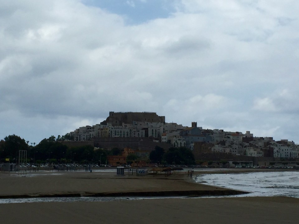 Peniscola - castle close up