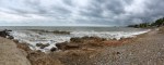 Beach panorama at Alfacs campsite