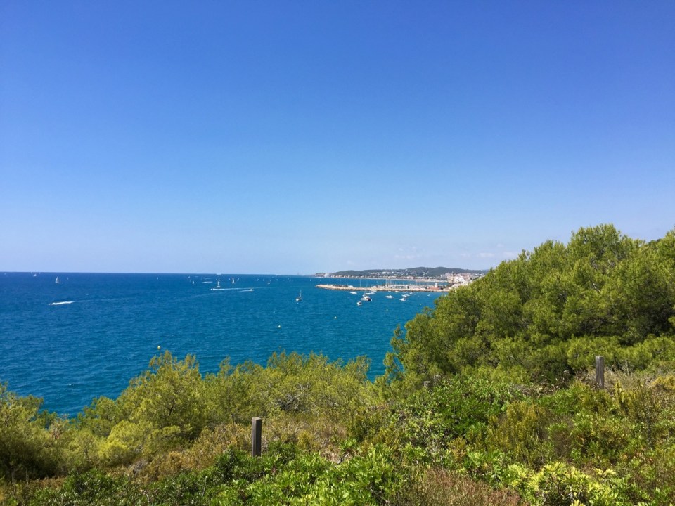 View back to Sitges