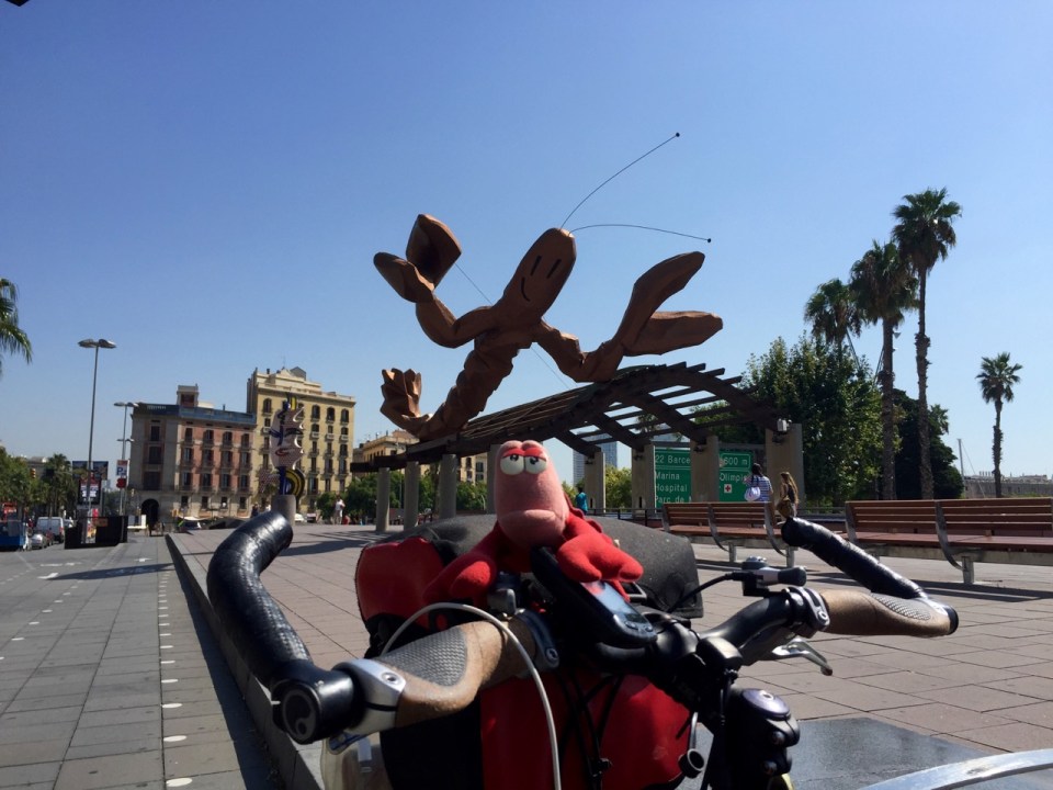 Giant Lobster - Travelling Lobster impressed