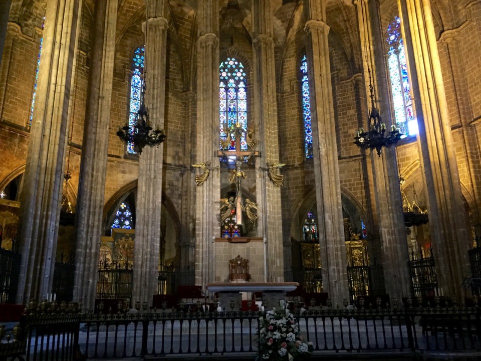 Cathedral altar, Barcelona