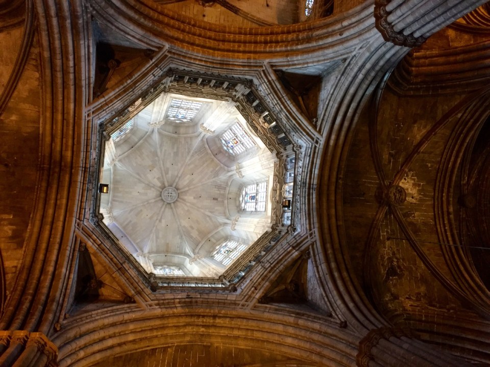 Ceiling along way up