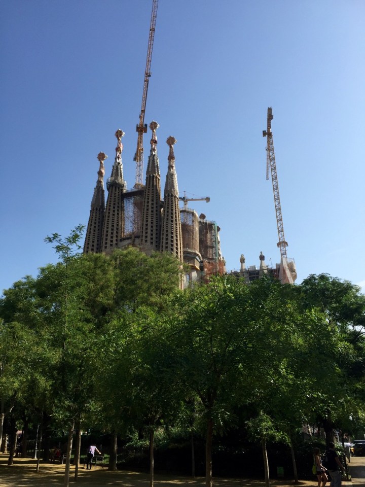 Sagrada Familia - still under construction