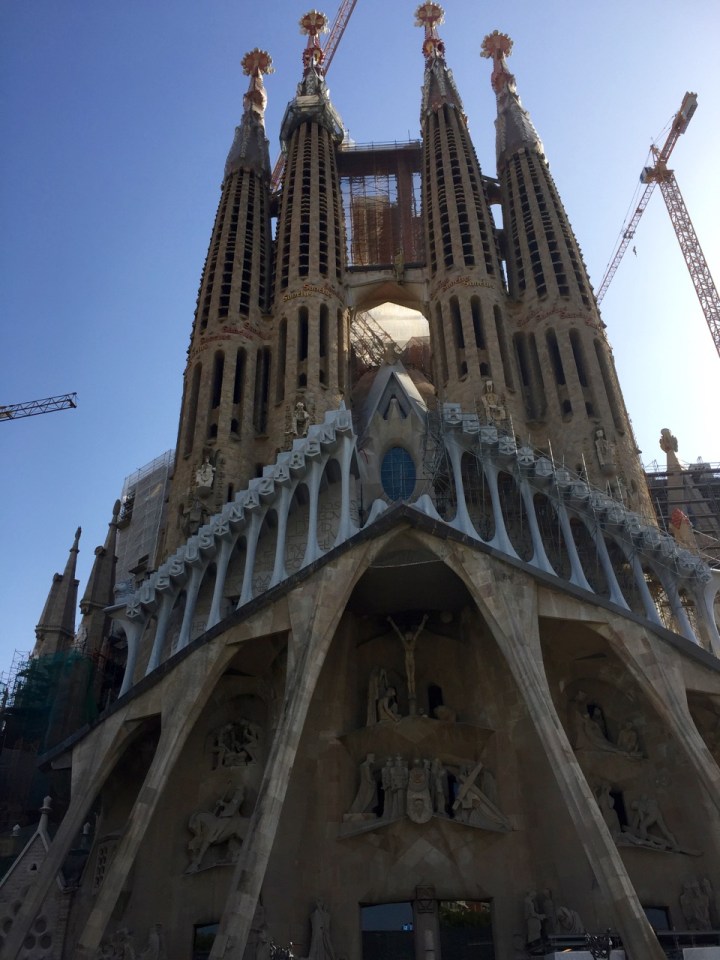 Sagrada Familia - ornate carvings