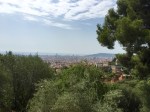 View from Park Guell over Barcelona