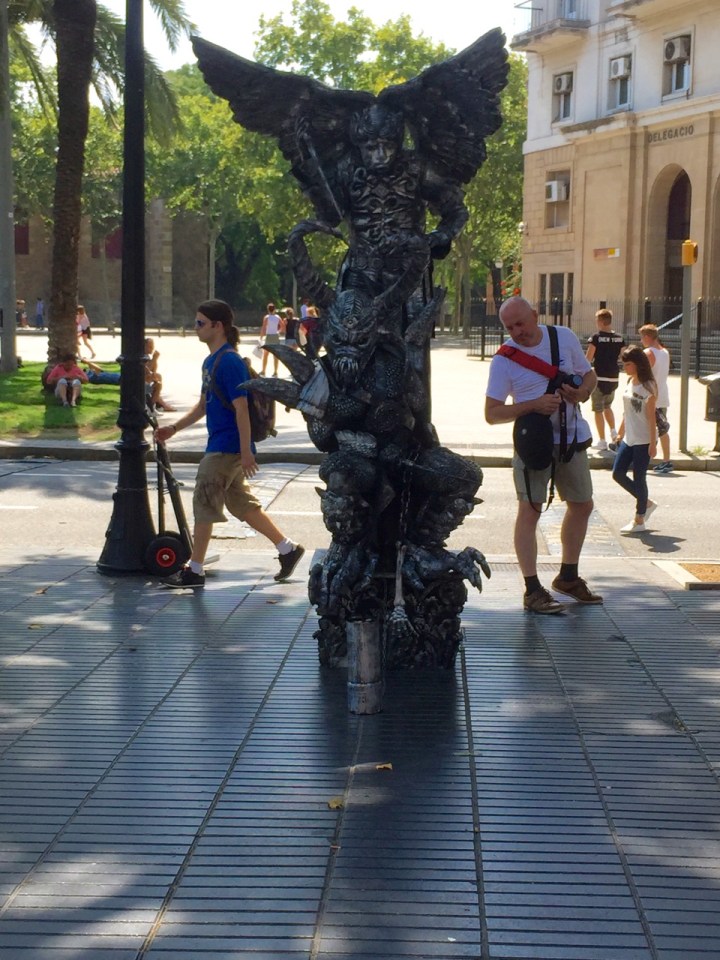 Not sure what this guy was up to, looked deviant