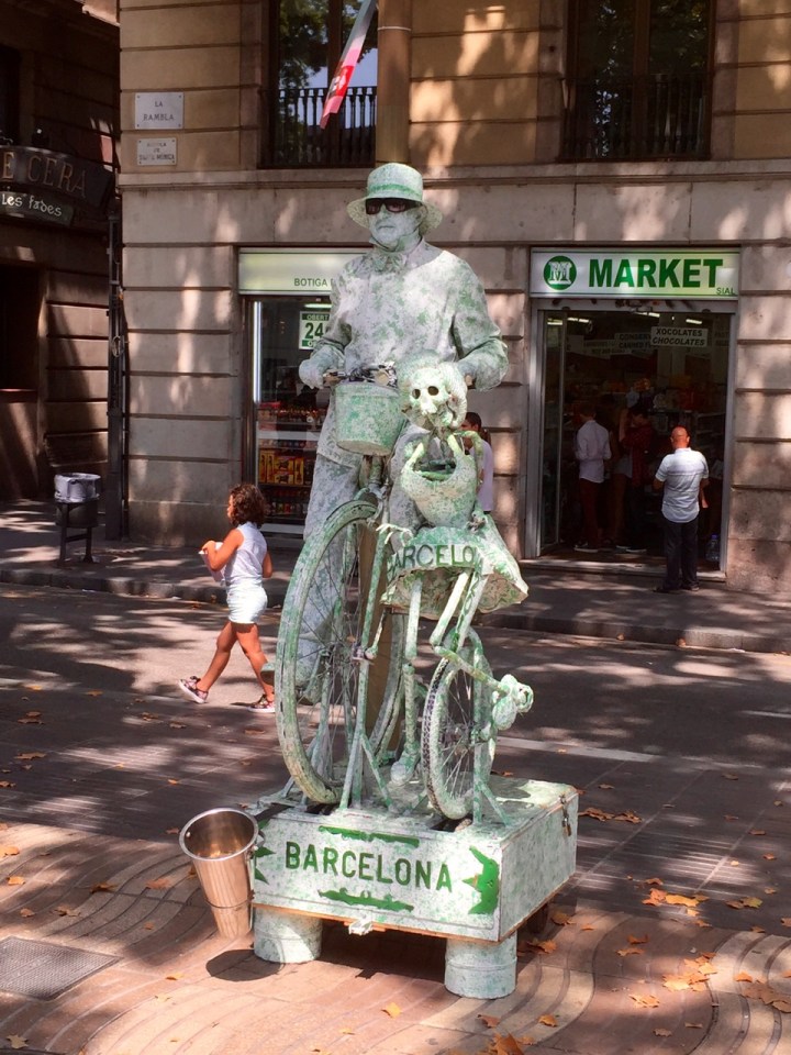 This cycle tourer isn't looking too healthy