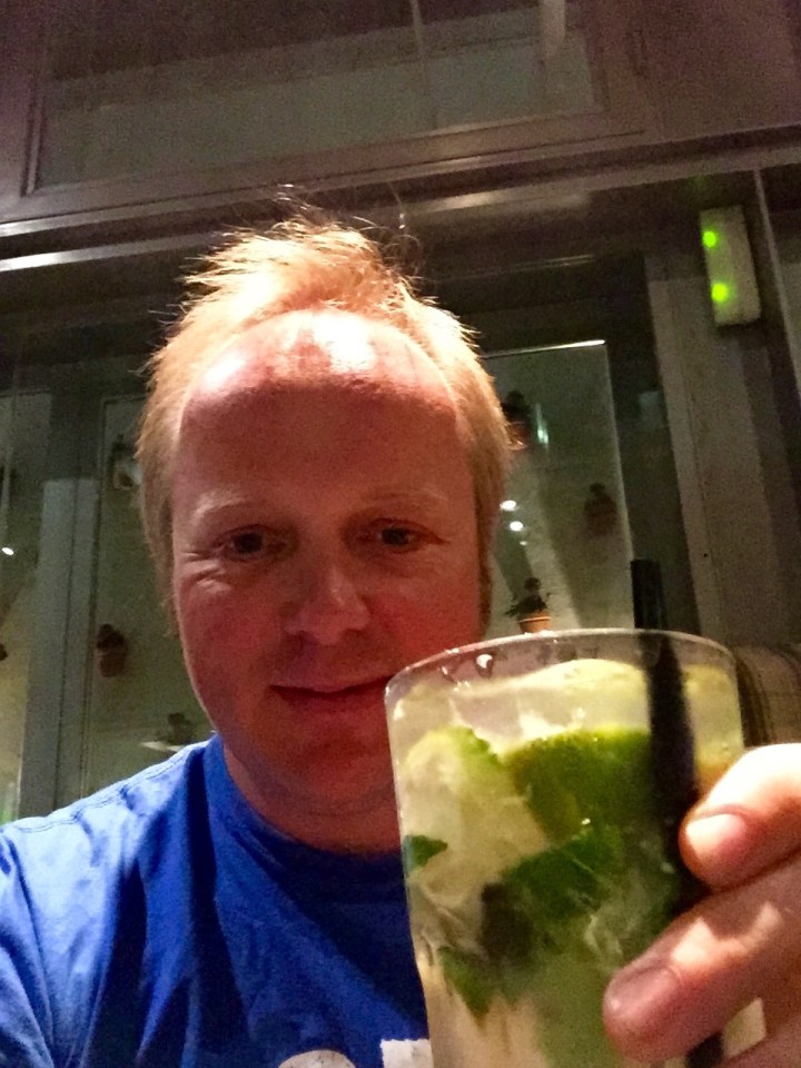 A post kebab palate freshening Mojito