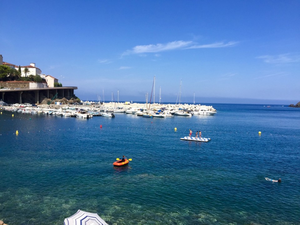 Harbour in Cerbère
