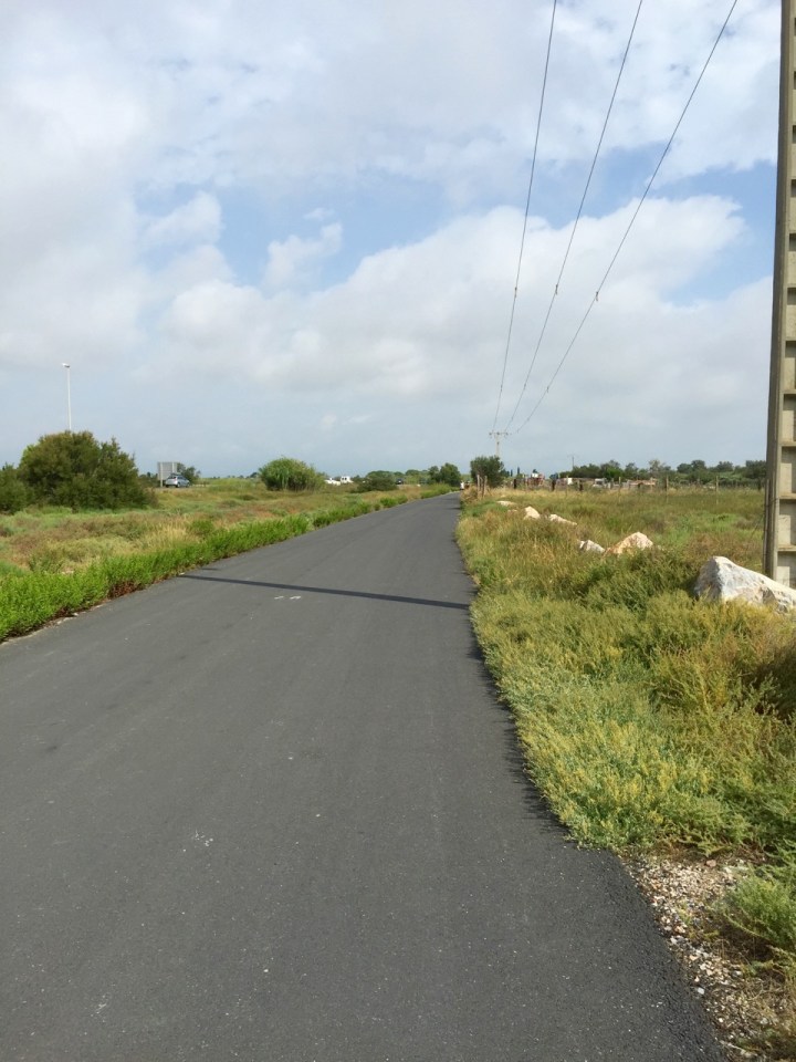 Eurovelo 8 at Torreilles